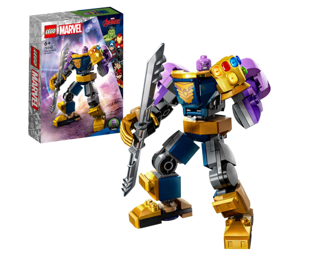 LEGO Marvel 76242 Mechaniczna zbroja Thanosa - 1091294 - zdjęcie 2
